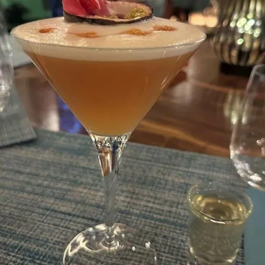 A Pornstar Martini made with North Spirit